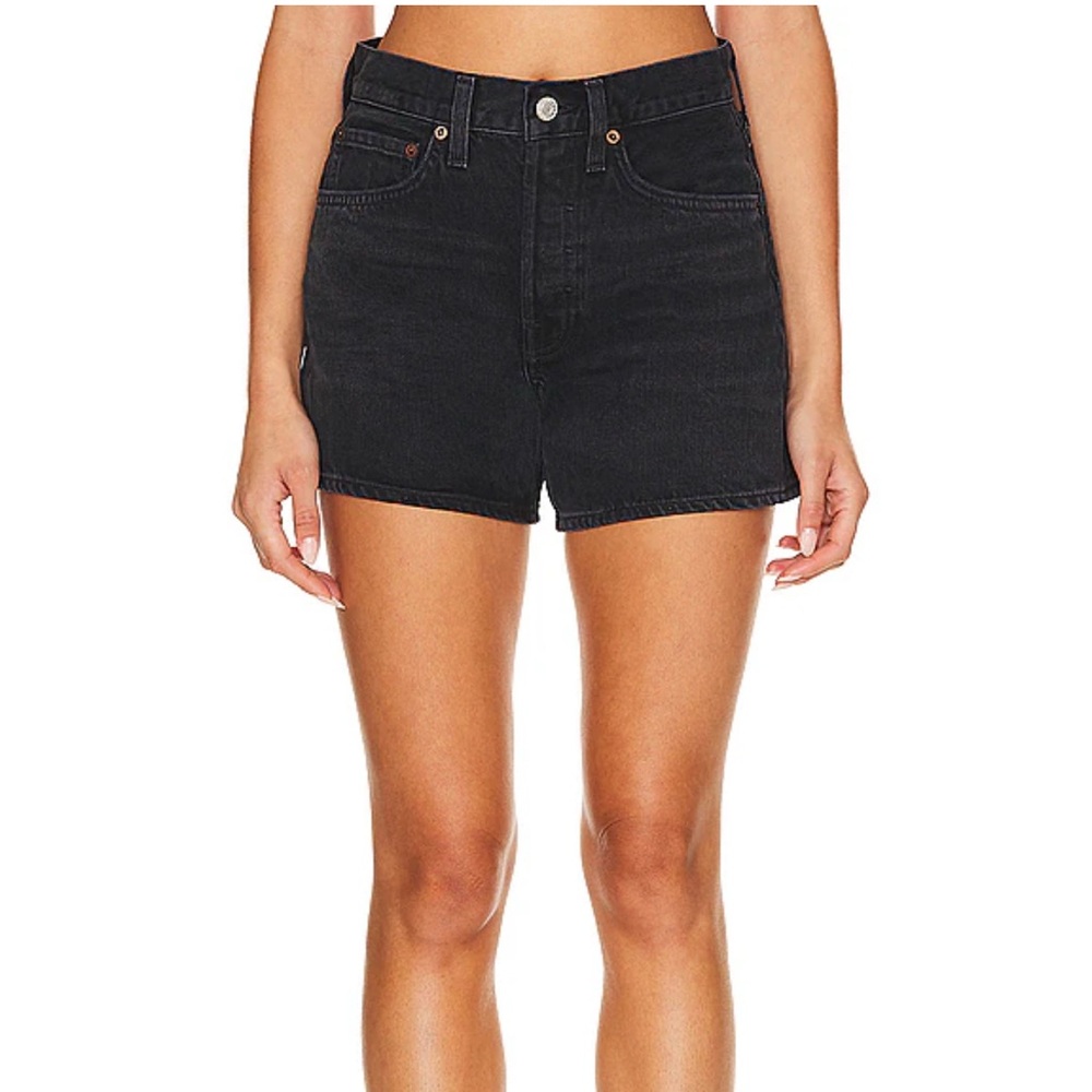 Agolde Parker Long Jean Shorts